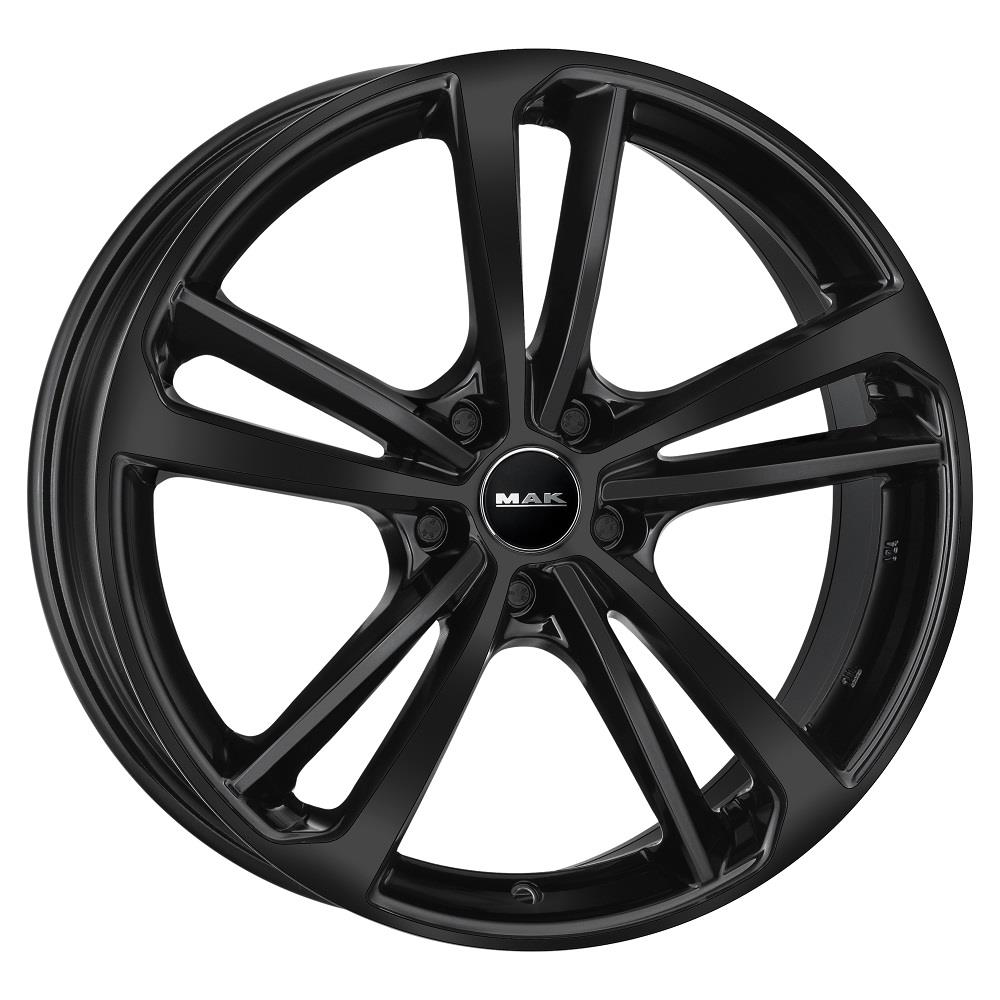 Литой диск MAK Nurburg 9,50x21 5x112 DIA66,45  ET25  Чёрный глянцевый