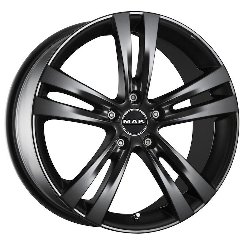 Литой диск MAK Zenith 6,50x16 5x108 DIA72,0  ET45  Чёрный матовый