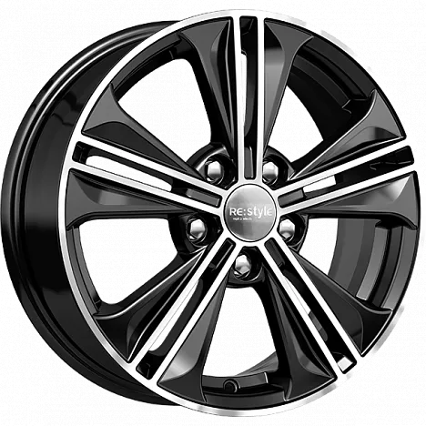 Литой диск K&K КС778 Алмаз Черный 6.0x16 5x114.3 DIA67,1  ET43  Черный