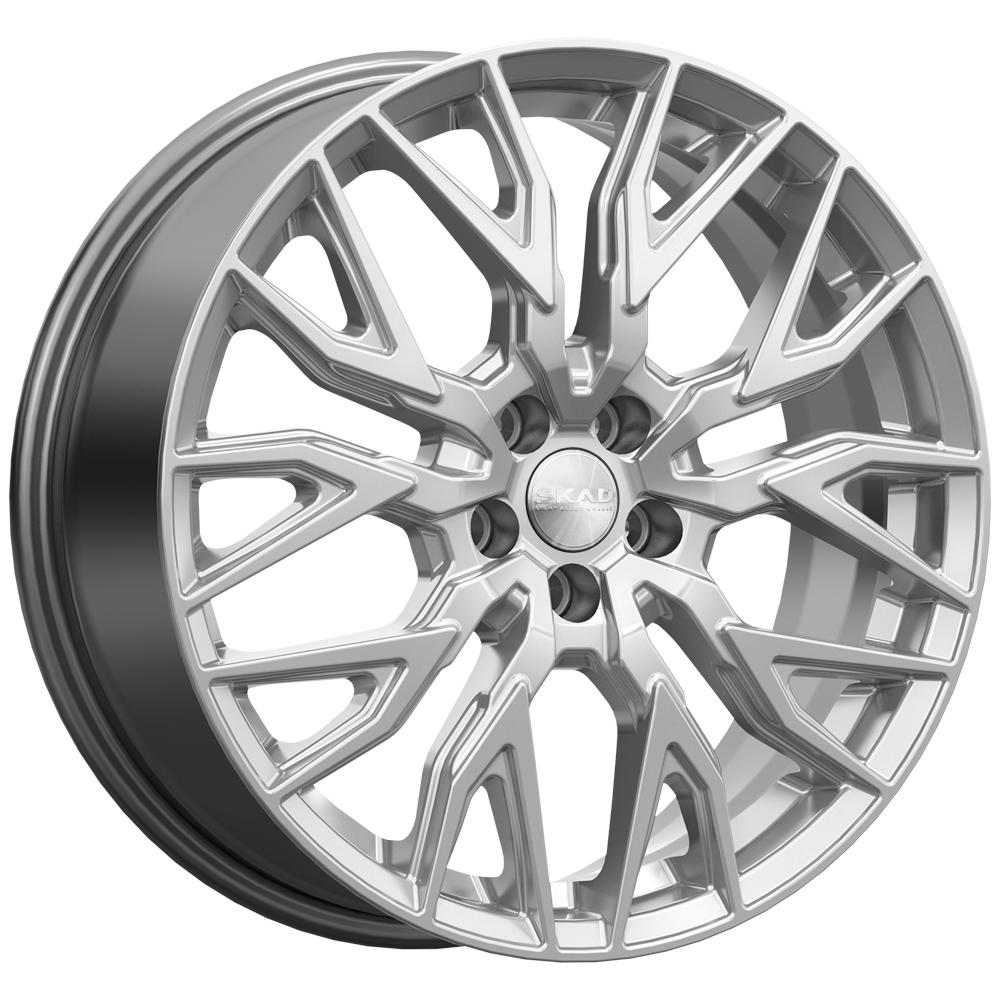 Литой диск Skad Эльба 7x18 5x108 DIA65,1  ET36  Серебристый