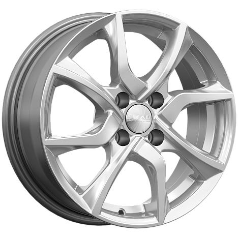Литой диск Skad Тулон 6x15 4x98 DIA58,6  ET35  Серебристый