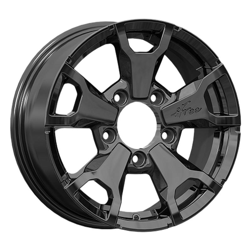 Литой диск iFree KC872-bk Тайган 6x16 5x139.7 DIA98.1  ET40  BK / Чёрный глянцевый
