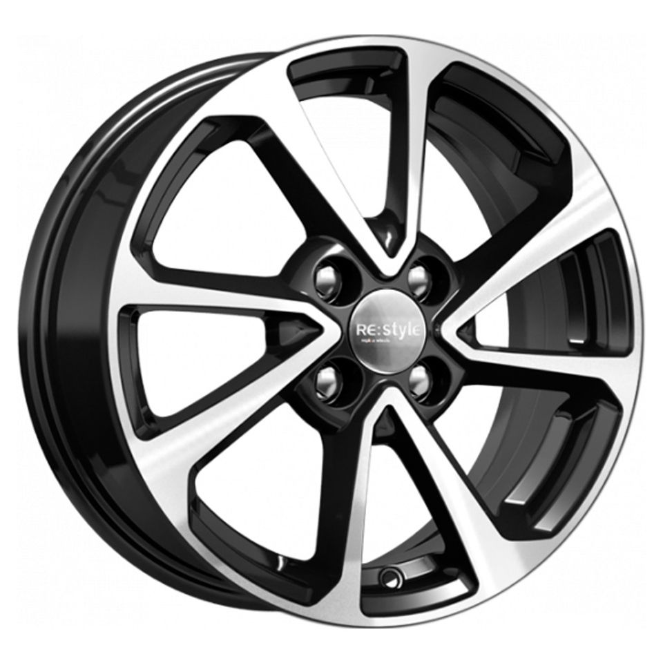 Литой диск КиК Hyundai Solaris II (КСr861) 6,0x15 4x100 DIA54,1  ET46  Алмаз черный
