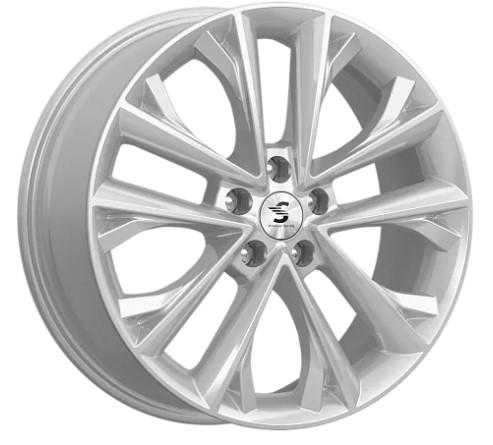 Литой диск Skad КР012 7x18 5x114.3 DIA66,6  ET37  Серебристый