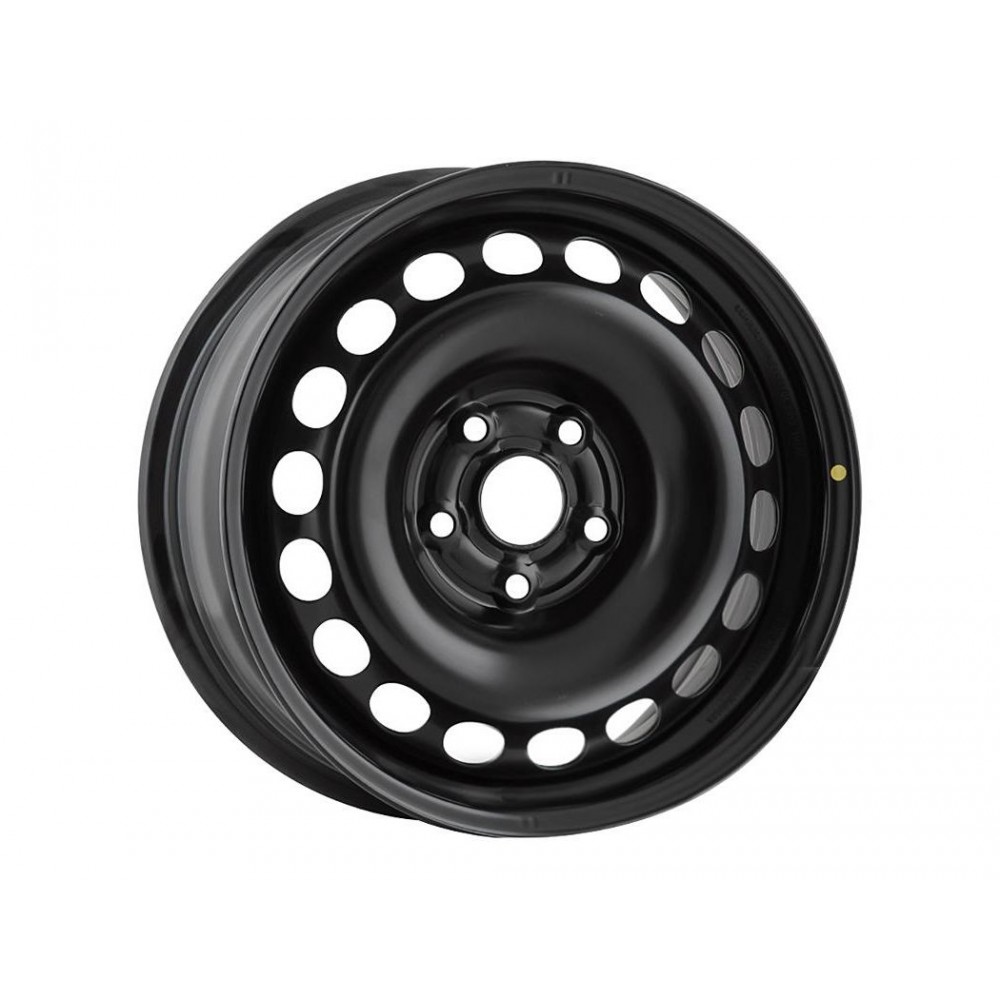 Штампованный диск Trebl 6445T Black 6.0x15 4x100 DIA56,6  ET39  Черный