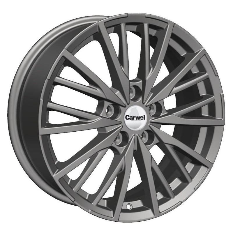 Литой диск Carwel Агма-gr 1719 (Haval Jolion) 7x17 5x114.3 DIA66.5  ET37  GRT / Графитовый