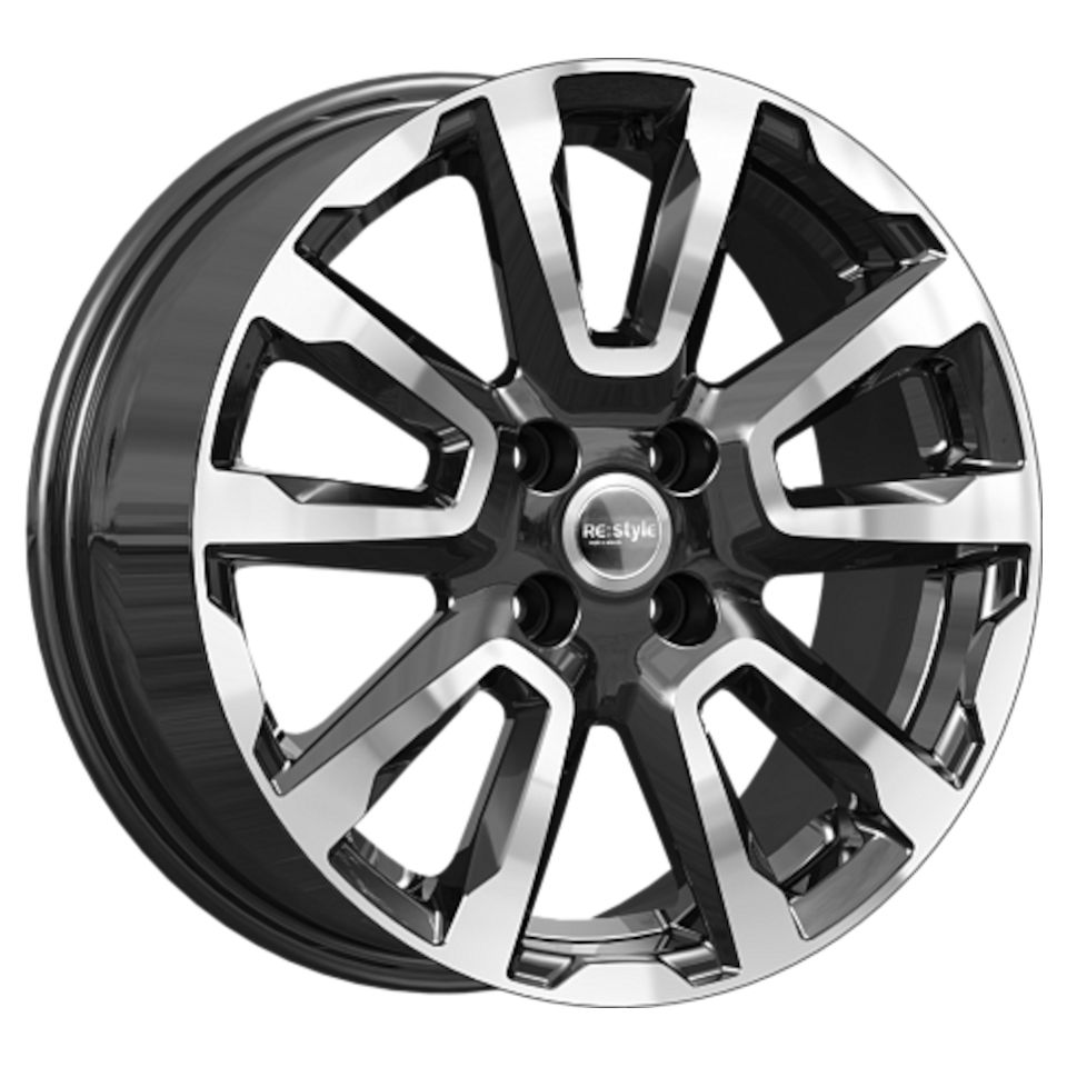 Литой диск iFree Original КС1026 (16_Vesta Cross) 6,5x16 4x100 DIA60,1  ET43  Алмаз черный