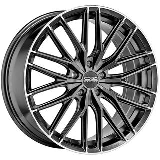 Литой диск OZ Gran Turismo HLT 8,5x19 5x114.3 DIA75,0  ET35  Серый тёмный с полированной лицевой частью