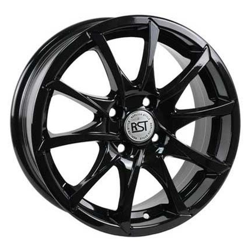 Литой диск RST R035-bl (Vesta) 6x15 4x100 DIA60.1  ET50  BL / Чёрный