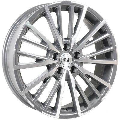 Литой диск RST R178 7x18 5x108 DIA65,1  ET36  Серый с полированной лицевой частью