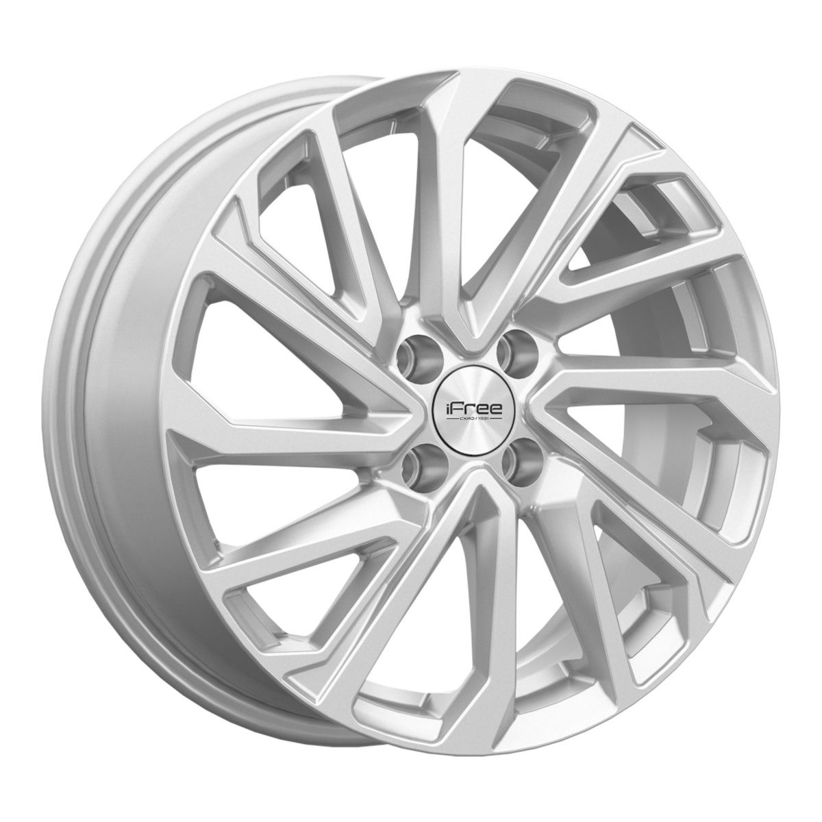 Литой диск iFree Original Неом (КС1172) 6,5x16 4x100 DIA54,1  ET46  Сильвер