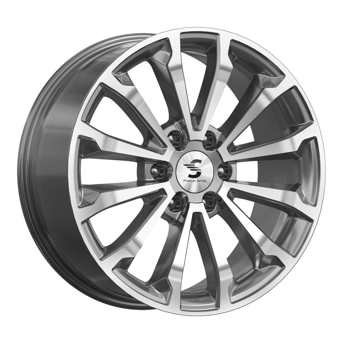 Литой диск СКАД Premium КР006 (20_Pajero Sport) 8,5x20 6x139.7 DIA67,1  ET33  Diamond quartz