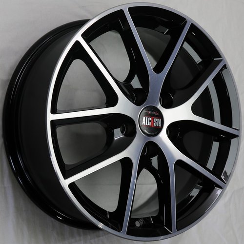 Литой диск Alcasta M59 6.5x16 5x114.3 DIA66.1  ET40  BKF