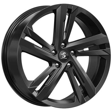 Литой диск SKAD КР002 Fury Black 7.0x19 5x114.3 DIA64,1  ET40  Черный