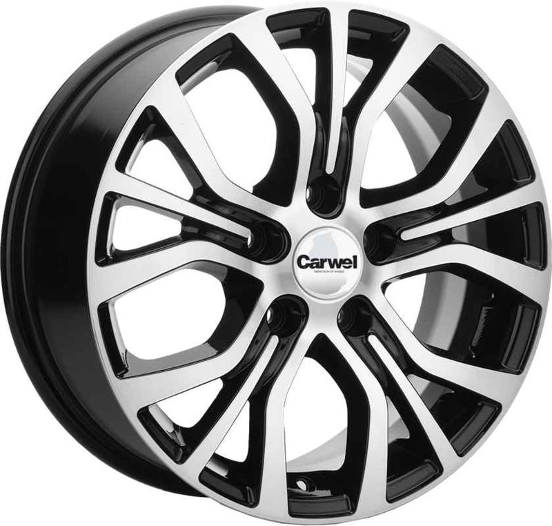 Литой диск Carwel Лум 6.5x16 5x114.3 DIA54.1  ET45  ABT