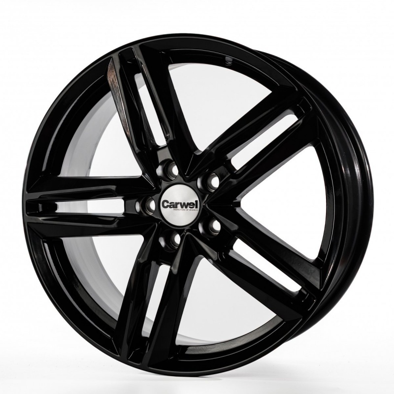 Литой диск Carwel Малык 7.5x18 5x112 DIA66.6  ET35  BK