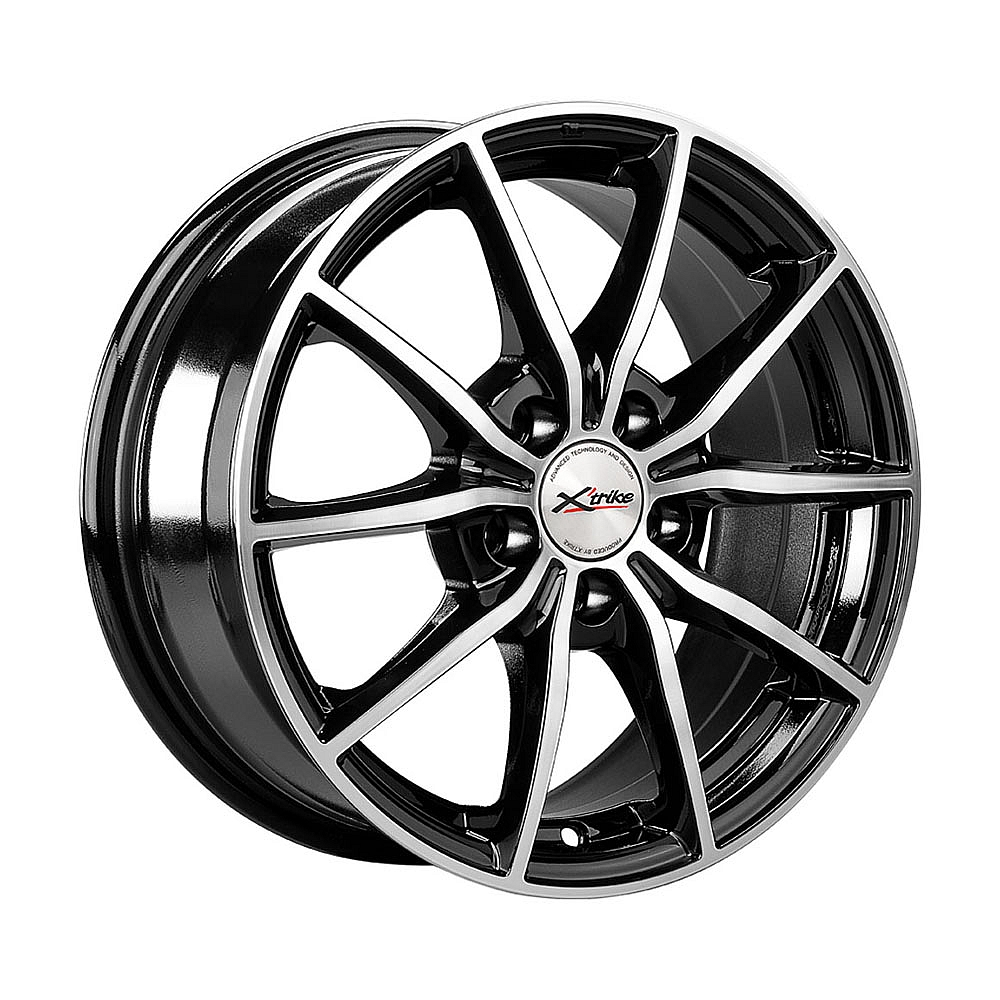 Литой диск X'trike X-111 6.5x15 5x114.3 DIA67.1  ET38  BKFP