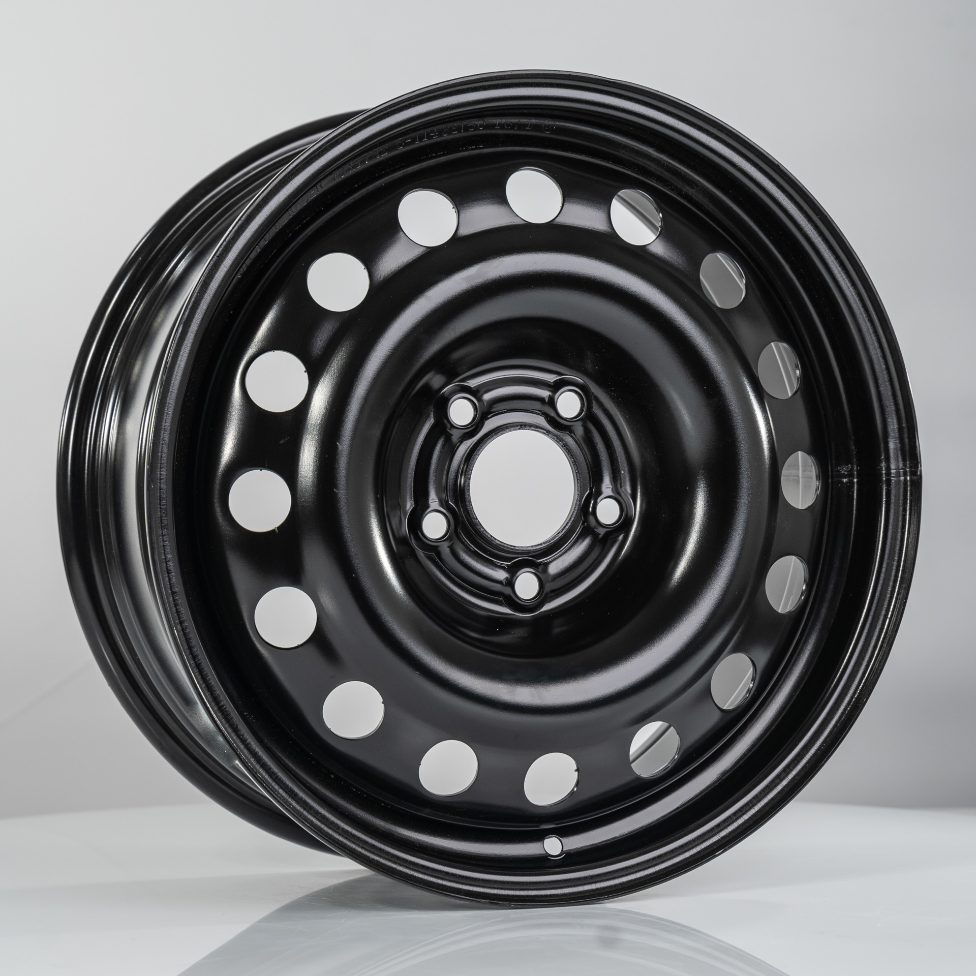 Штампованный диск SDT Stahlrader 7x17 5x112 DIA57.1  ET40  black