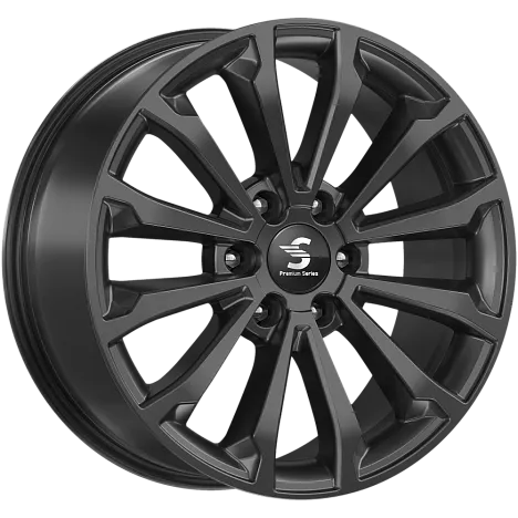 Литой диск K&K КР006 Diamond Quartz 8.5x20 6x139.7 DIA67,1  ET33  Черный