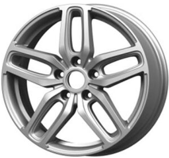 Литой диск Carwel Кутыр 1708 (Geely Coolray) 6.5x17 5x114.3 DIA54.1  ET45  SLT / Серебристый