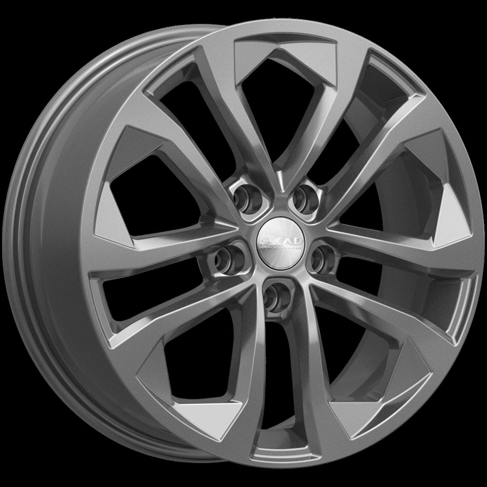Литой диск Skad Тукан 7x17 5x110 DIA65,1  ET38  Серый тёмный