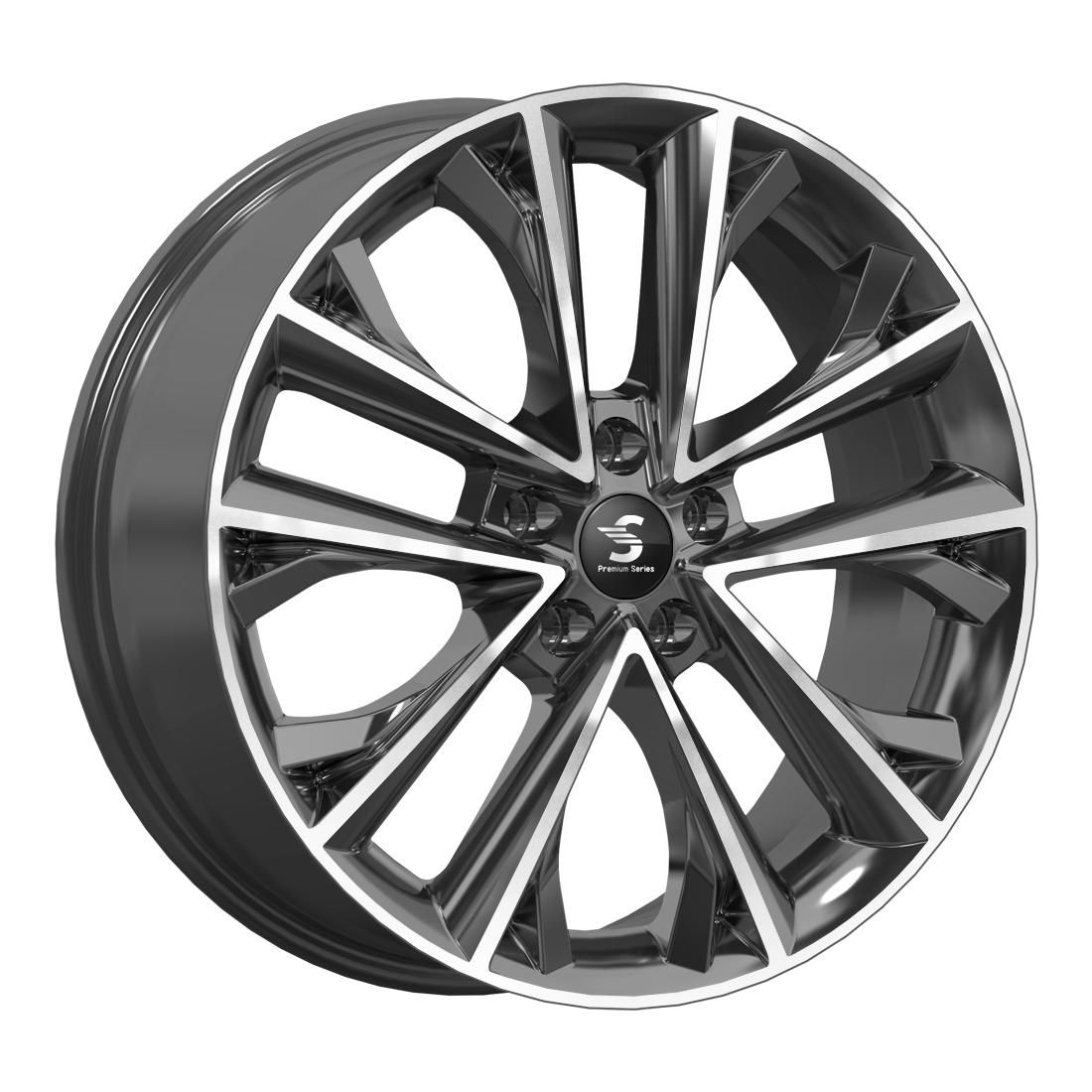 Литой диск СКАД Premium КР012 (18_EXEED TXL) 7,0x18 5x108 DIA65,1  ET36  Diamond gloss graphite