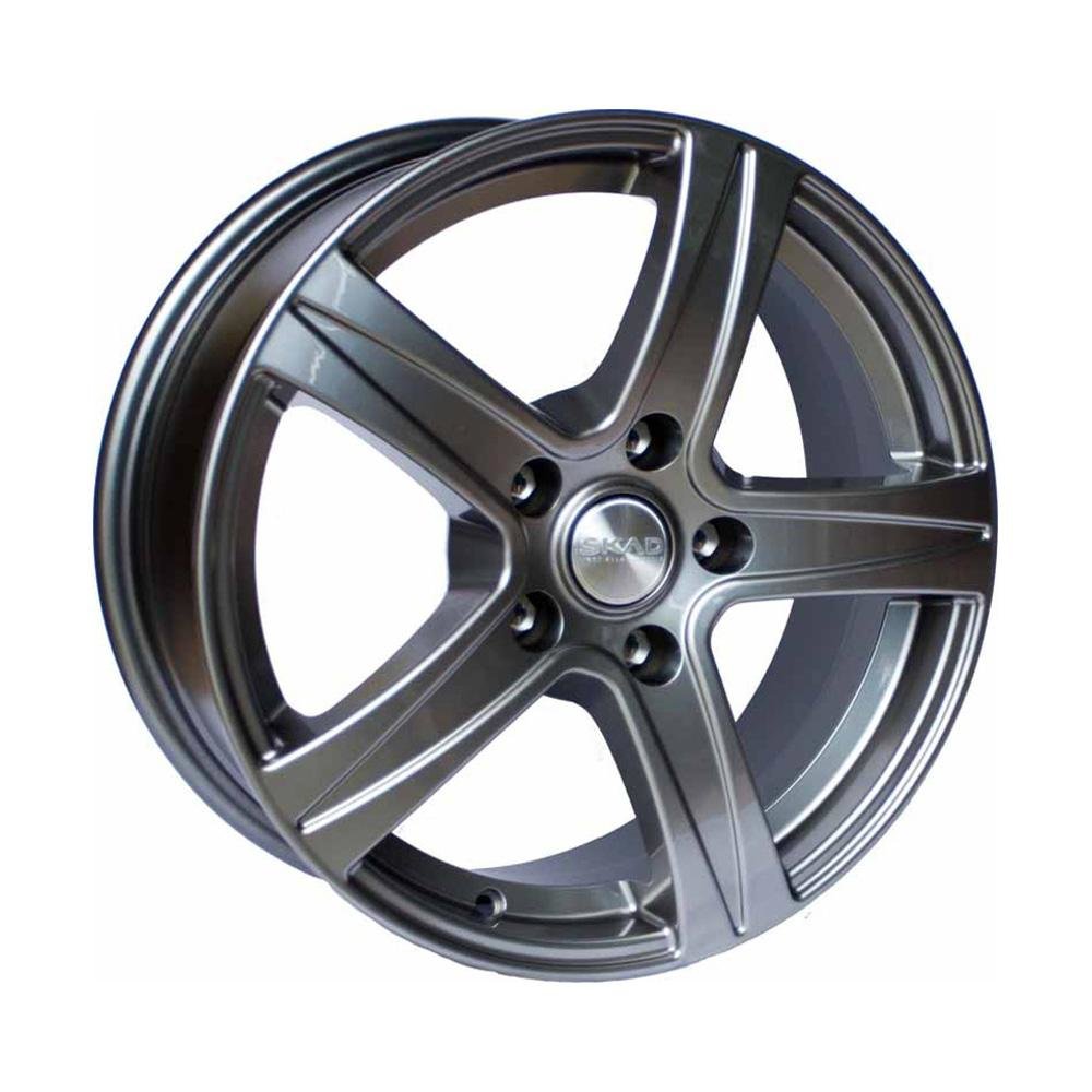 Литой диск SKAD Sakura Графит 6.5x15 5x100 DIA57,1  ET35  Графитовый