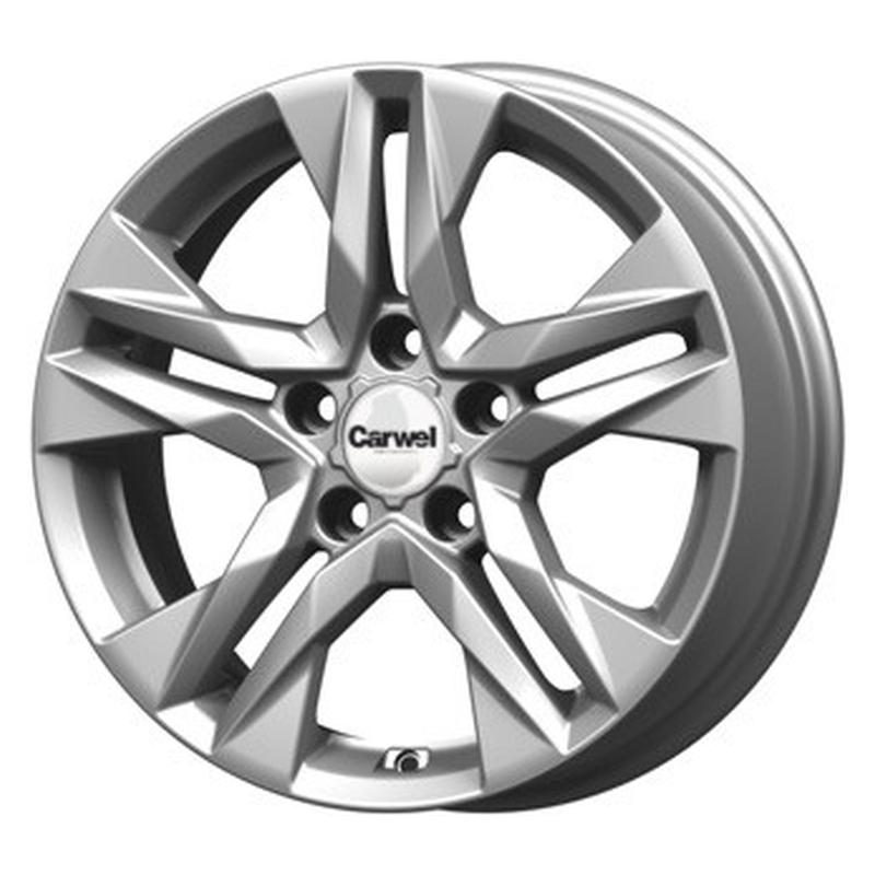 Литой диск Carwel Имарка 236 (Seltos) 6.5x16 5x114.3 DIA67.1  ET44  SB / Насыщенный серебристый металлик