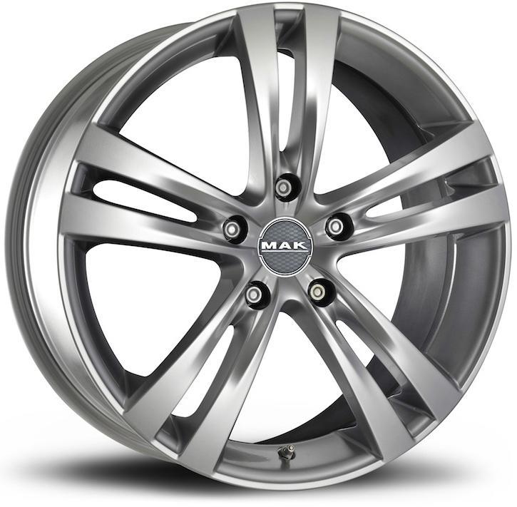 Литой диск MAK Zenith 8x19 5x114.3 DIA76,0  ET50  Серебристый