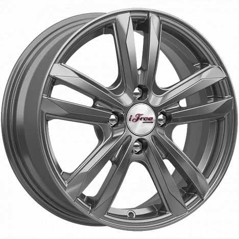 Литой диск iFree Маскот Хай Вэй 6.0x15 4x98 DIA58,5  ET35  Графитовый