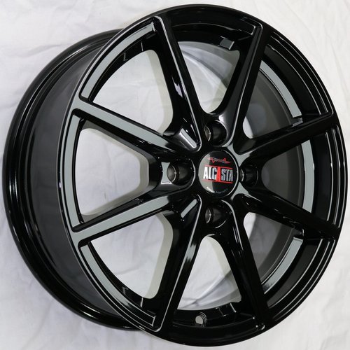 Литой диск Alcasta M63 6x15 4x100 DIA60.1  ET40  Black