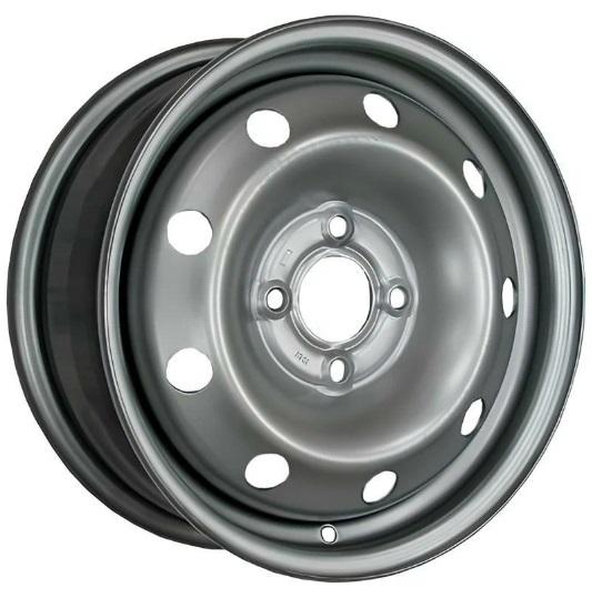 Штампованный диск Евродиск 64C49G ED 6x15 4x108 DIA63,3  ET49  Серебристый