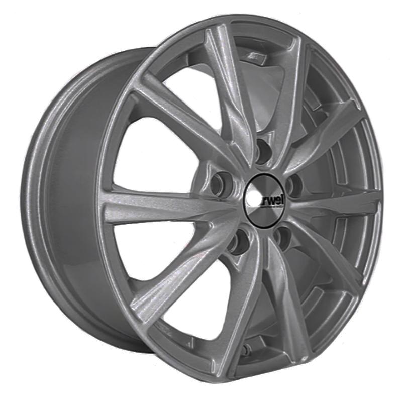 Литой диск Belgee S50 (Гамма 115 SB) 6x15 5x114.3 DIA54.1  ET38  SB / Насыщенный серебристый металлик