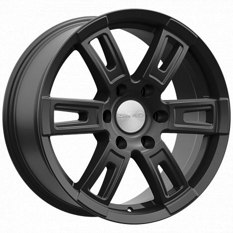 Литой диск Skad Тор 8x18 6x139.7 DIA67,1  ET30  Чёрный матовый