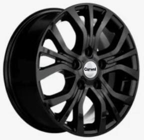 Литой диск Carwel Лум-bl 1608 6.5x16 5x114.3 DIA67.1  ET38  BL / Чёрный