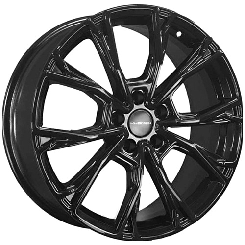 Литой диск KHOMEN 1907 7.5x19 5x120 DIA66.1  ET30  BLK