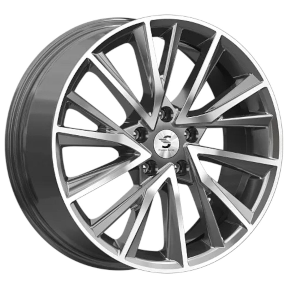 Литой диск СКАД Premium КP010 (18ExeedTXL) 7,5x18 5x108 DIA65,1  ET36  Diamond gloss graphite