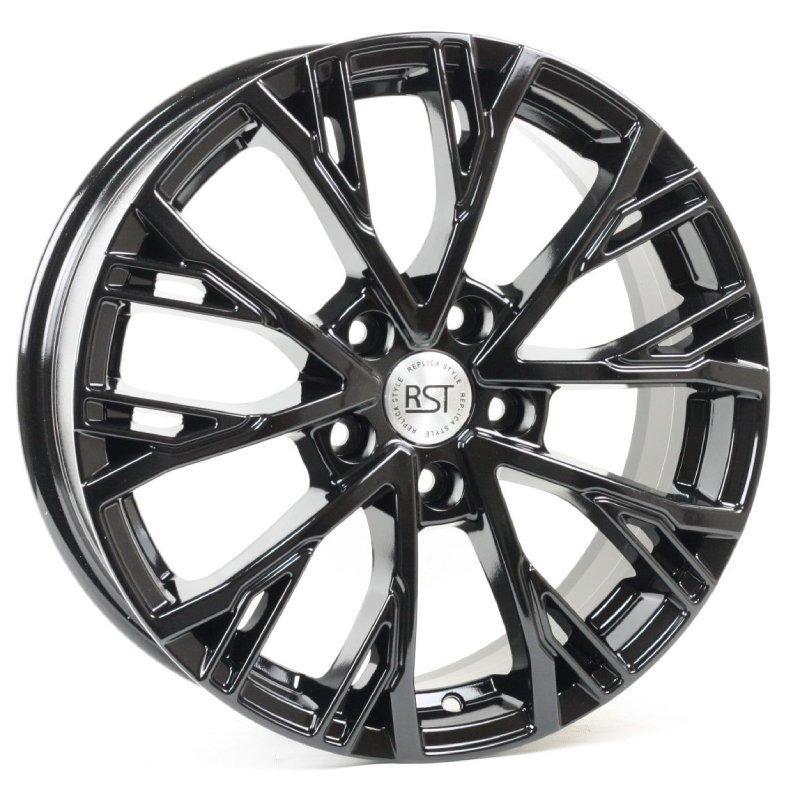 Литой диск RST R207 6,50x17 5x114.3 DIA67,1  ET35  Чёрный