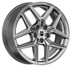 Литой диск K&K Юнион 7x17 5x110 DIA65,1  ET35  Серебристый тёмный глянцевый