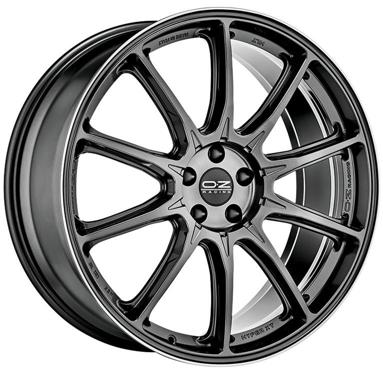 Литой диск OZ Hyper XT HLT 10,50x20 5x112 DIA79,0  ET41  Серый тёмный с полированной лицевой частью