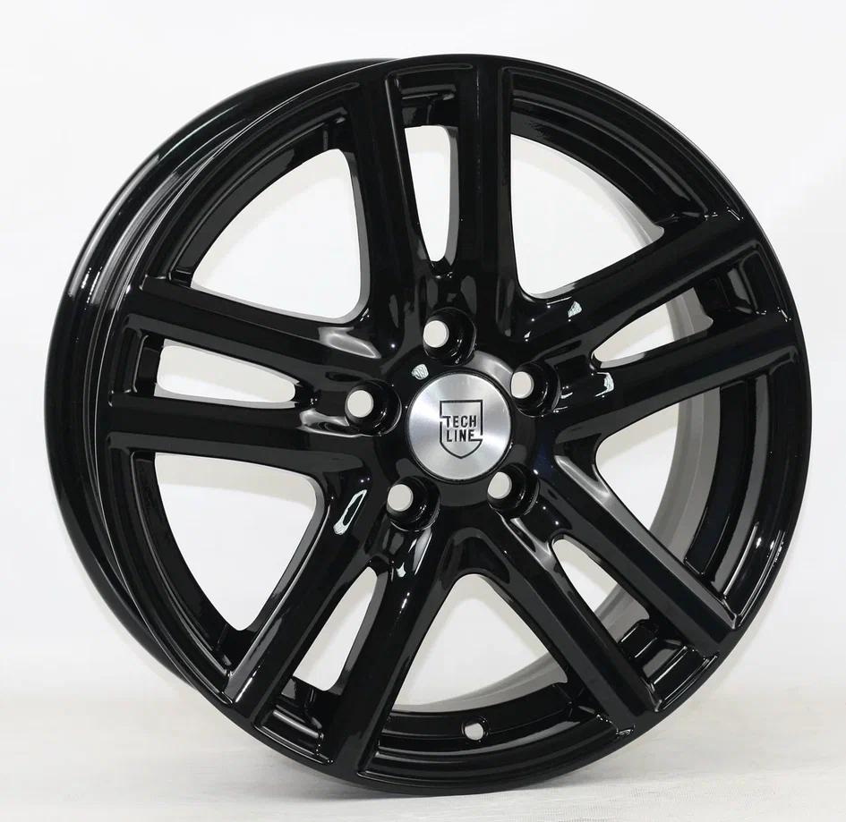Литой диск TechLine 529 6x15 5x100 DIA57.1  ET38  BL