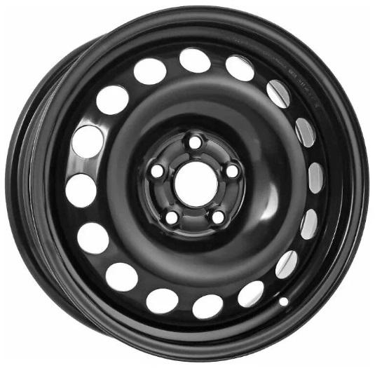 Штампованный диск Евродиск 75J50Y ED 6,50x16 5x114.3 DIA66,1  ET50  Чёрный