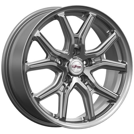 Литой диск iFree Страйк Хай Вэй 6.5x17 5x114.3 DIA67,1  ET38  Графитовый