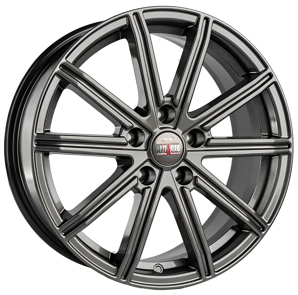 Литой диск Alcasta M64 7x17 5x112 DIA57.1  ET40  GRAPHITE