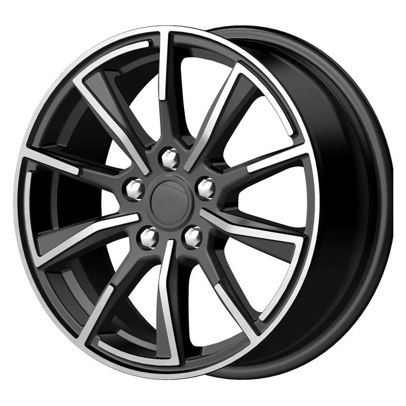 Литой диск Carwel Лабаз-ab 6.5x16 5x112 DIA57.1  ET40  AB / Черный с алмазной проточкой