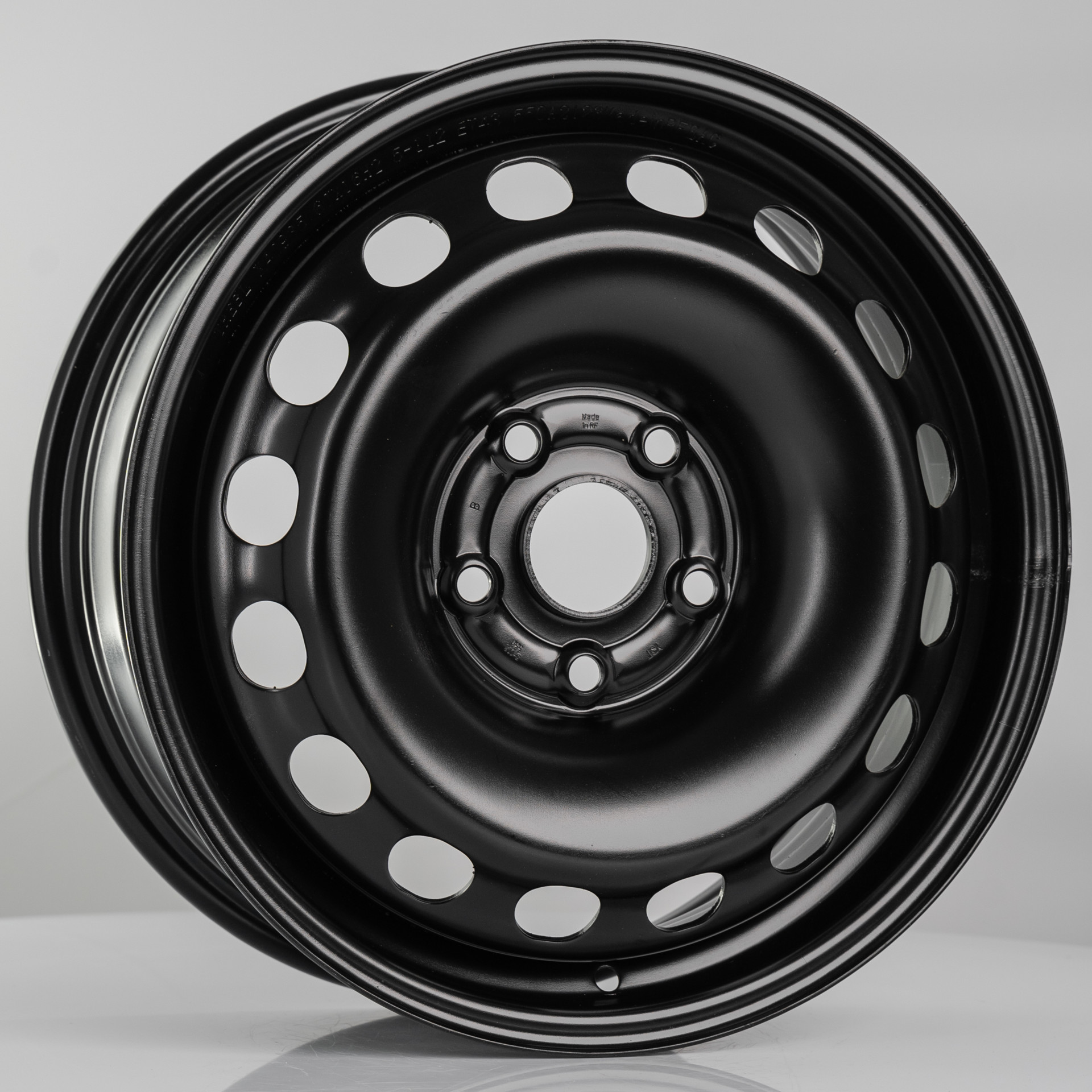 Штампованный диск TREBL X40935_P 6x16 5x112 DIA57.1  ET43  Black