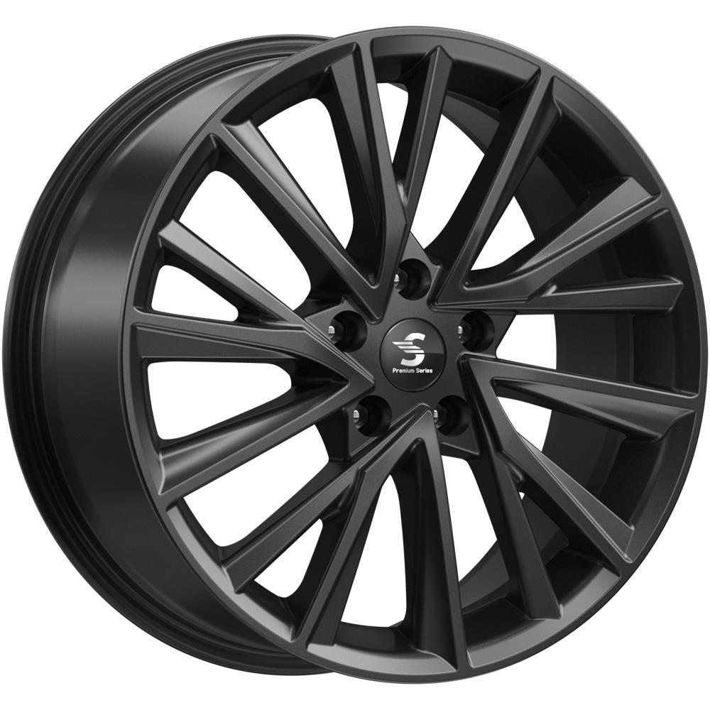 Литой диск K&K КР010 7,50x18 5x108 DIA65,1  ET36  Чёрный матовый