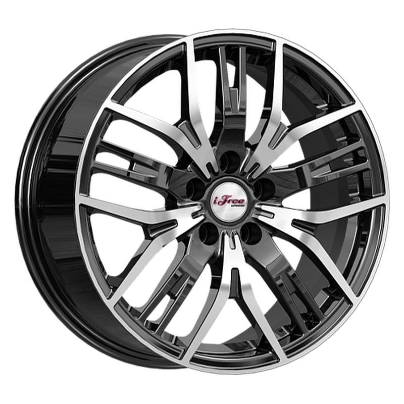 Литой диск iFree Аскет 7,0x17 5x108 DIA65.1  ET40  Блэк Джек