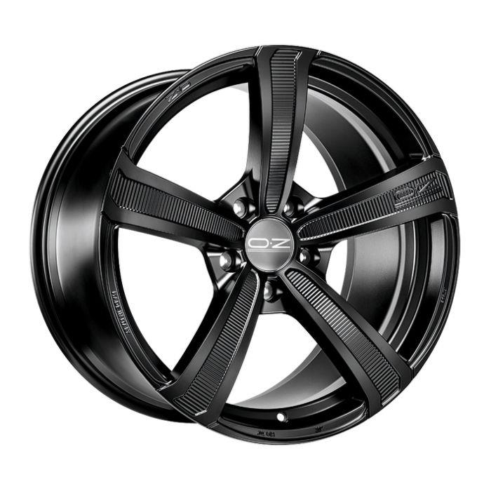 Литой диск OZ Montecarlo HLT 9,50x22 5x112 DIA66,46  ET33  Чёрный глянцевый