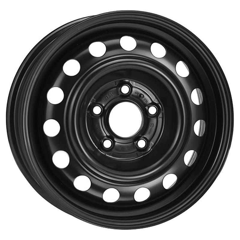 Штампованный диск ТЗСК Nissan Qashqai Черный 6.5x16 5x114.3 DIA66,1  ET40  Черный